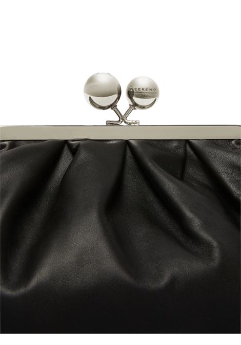 Pasticcino Bag Medium in montone - NERO Weekend MAXMARA | CUBICO007